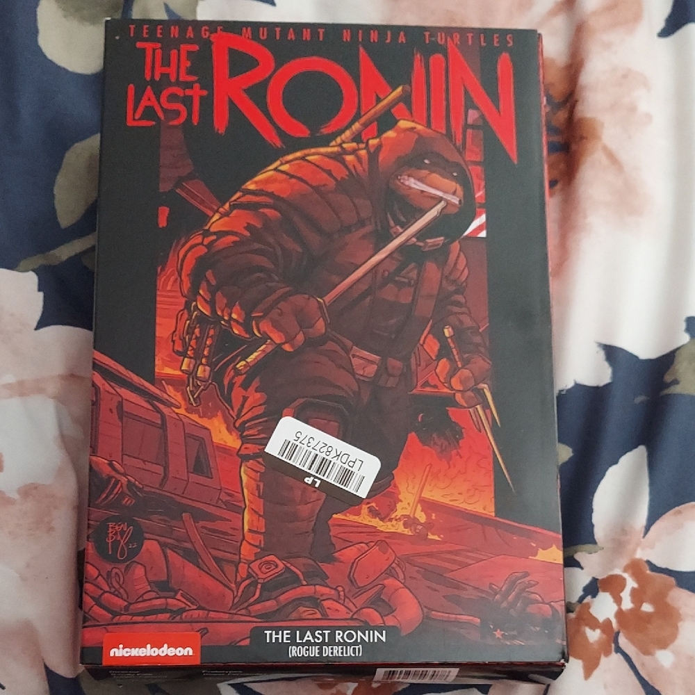 Nickelodeon The Last Ronin Red and Black Action Figure